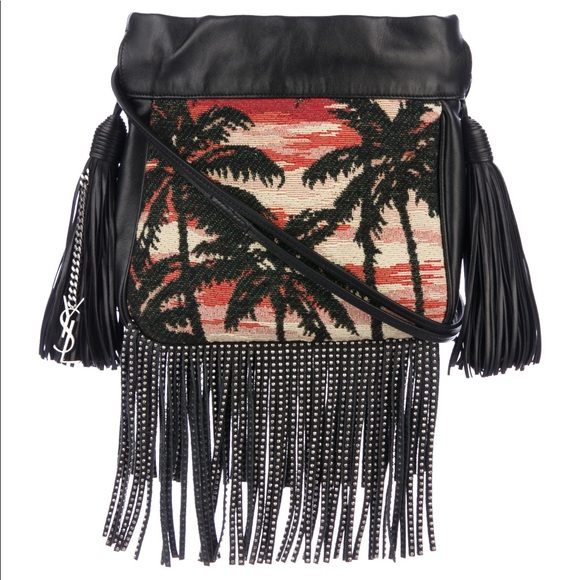 Saint Laurent Helena sunset fringe crossbody - Picture 1 of 5